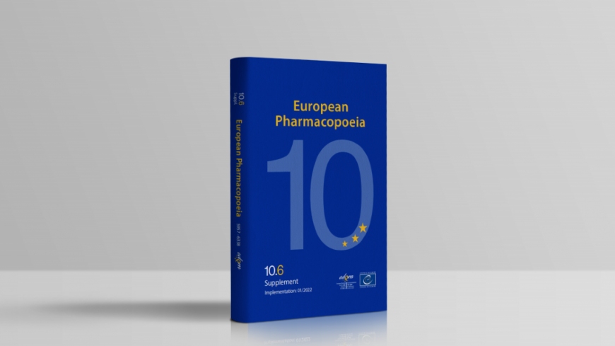 European Pharmacopoeia Supplement 10.6 Now Available - European ...