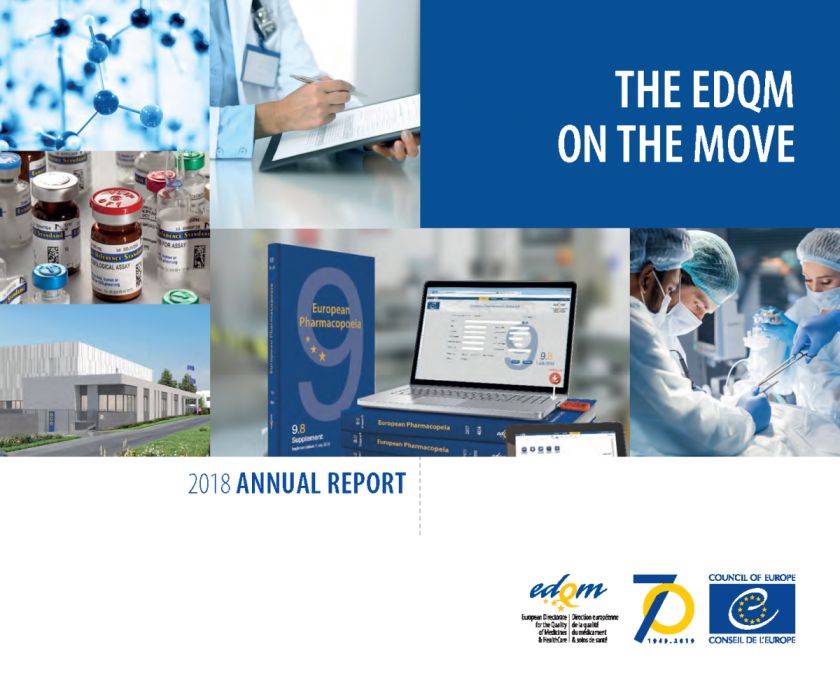 2018 - European Directorate For The Quality Of Medicines & HealthCare